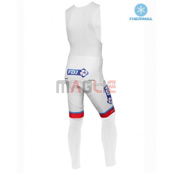 Maglia FDJ manica lunga 2016 bianco e blu - Clicca l'immagine per chiudere